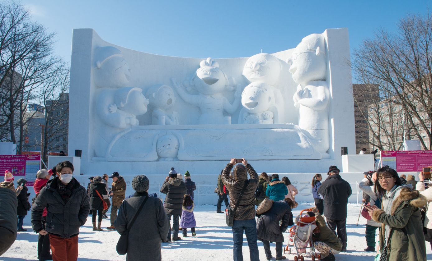 ทัวร์ญี่ปุ่น ทัวร์ญี่ปุ่น ฮอกไกโด อาซาฮิคาว่า Sapporo Snow Festival